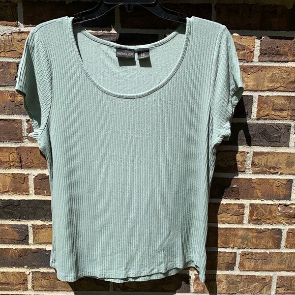 Rachel Zoe Ribbed Top - Picture 1 of 4